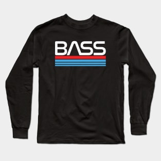 Bass Strings Dark Theme Long Sleeve T-Shirt